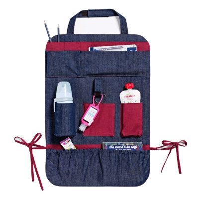 Střih Burda 9233, návod k šití: dětská sada do auta, deka, kapsář