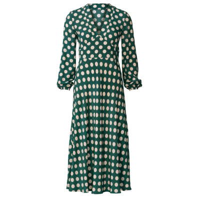 Střih Burda 5885, návod k šití: šaty s rozšířenou sukní