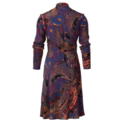 Střih Burda 5885, návod k šití: šaty s rozšířenou sukní