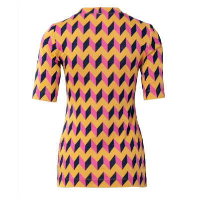 Střih Burda 5876, návod k šití: tričko s dlouhým rukávem