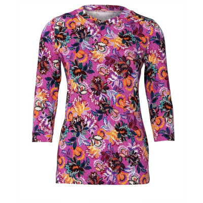 Střih Burda 5876, návod k šití: tričko s dlouhým rukávem