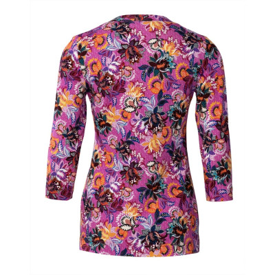 Střih Burda 5876, návod k šití: tričko s dlouhým rukávem