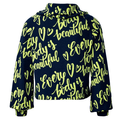 Střih Burda 5858, návod k šití: svetr se širokým rolákovým límcem, rolák