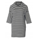 Střih Burda 5851, návod k šití: mikinové šaty s kapucí, tričkové šaty