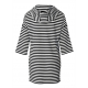Střih Burda 5851, návod k šití: mikinové šaty s kapucí, tričkové šaty