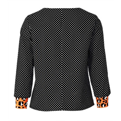 Střih Burda 5849, návod k šití: halenka