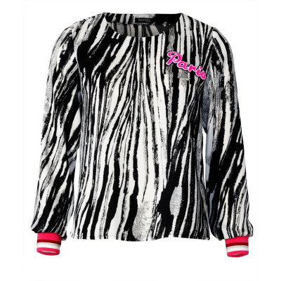 Střih Burda 5849, návod k šití: halenka