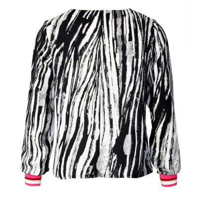 Střih Burda 5849, návod k šití: halenka