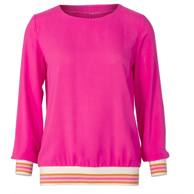 Střih Burda 5849, návod k šití: halenka