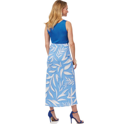 Střih Butterick 6933 dámský kalhotový kostým, zvonová sukně s gumou v pase