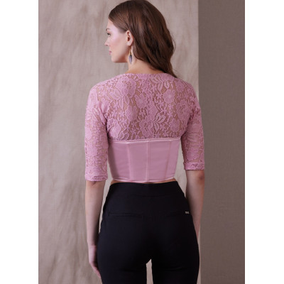 Střih Vogue 1938 korzetový top, korzet