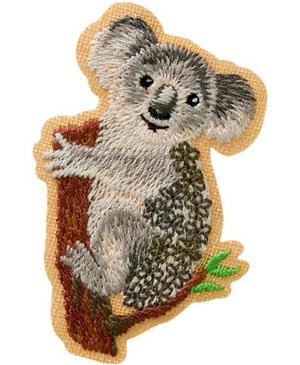 Nažehlovací obrázek koala 3 x 5 cm Monoquick