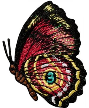 Nažehlovací obrázek motýl 5,2 cm Monoquick