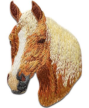 Nažehlovací obrázek kůň 3 x 4 cm Monoquick