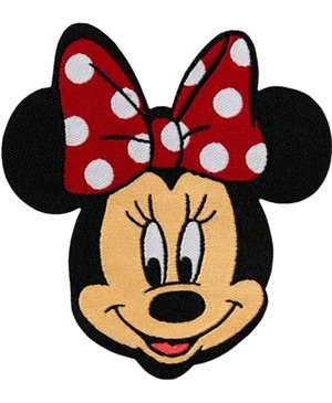 Nažehlovací obrázek Minnie Mouse licence Disney 6,5 x 6,5 cm Monoquick