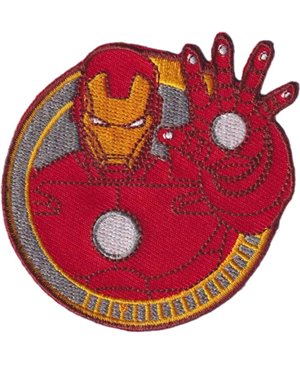 Nažehlovací obrázek Iron Man licence Marvel 6,5 x 6,9 cm Monoquick