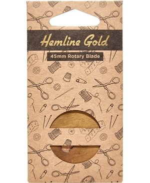 Náhradní řezací kolečko 45 mm zlaté Hemline Gold