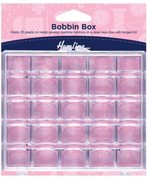 Plastový box na uložení až 25 cívek Hemline