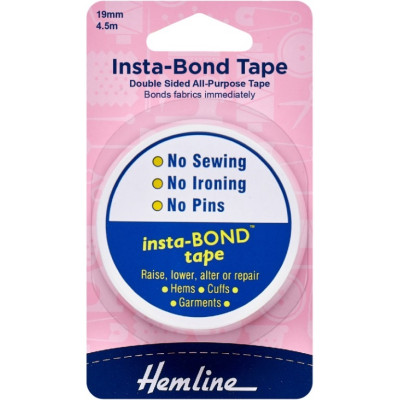 Pomocná oboustranná lepící páska 4,5 m Insta-BOND Hemline