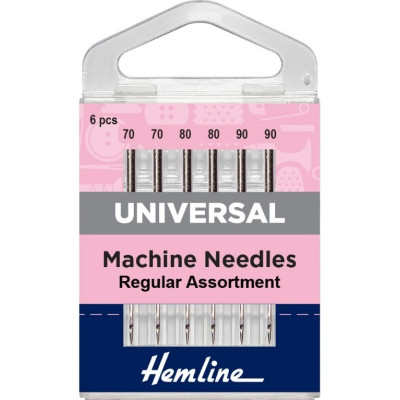 Jehly do šicího stroje univerzální 70-90 5 ks Hemline