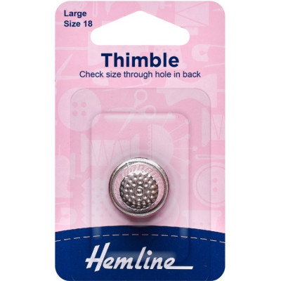 Náprstek kovový velikost L Hemline