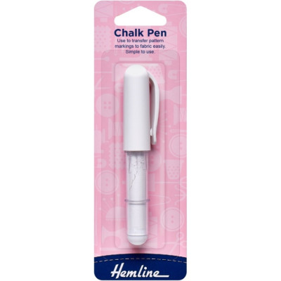 Křídové rádýlko v peru bílé Hemline