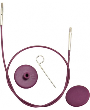 Lanko Purple k výměnným kruhovým jehlicím KnitPro