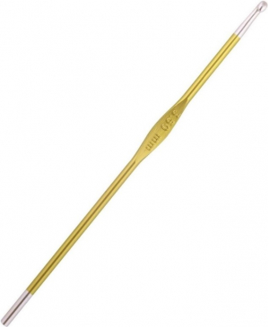 Kovový pletací háček (jednostranný) KnitPro Zing