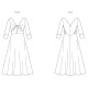 Střih Vogue 1967 šaty s rozšířenou sukní, Rachel Comey