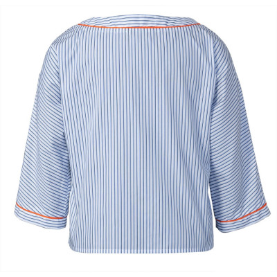 Střih Burda 5843, návod k šití: halenka, tričko se zavazováním