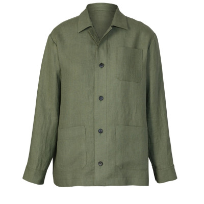 Střih Burda 5842, návod k šití: pánská košile, pánská svrchní košile, lněná košile