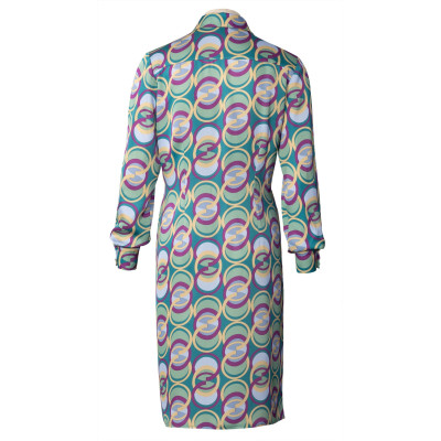 Střih Burda 5826, návod k šití: košilové šaty, zavinovací košilové šaty