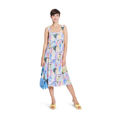 Střih Burda 5821, návod k šití: empírové šaty na ramínka, maxi šaty