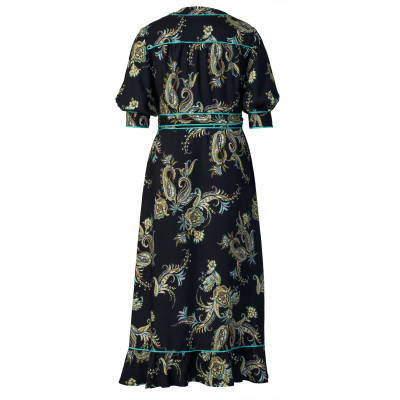 Střih Burda 5819, návod k šití: zavinovací šaty