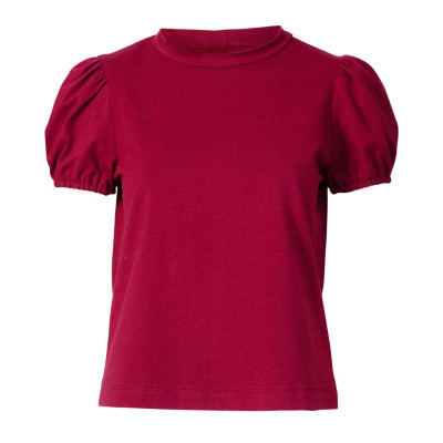 Střih Burda 5809, návod k šití: tričko s balonovými rukávy