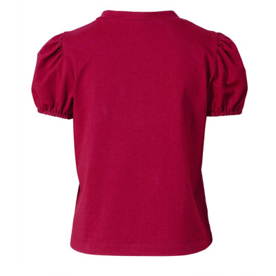 Střih Burda 5809, návod k šití: tričko s balonovými rukávy