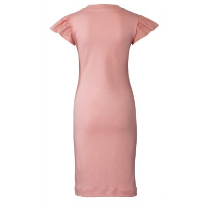 Střih Burda 5805, návod k šití: tričkové šaty s kulatým výstřihem, žerzejové šaty