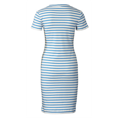 Střih Burda 5805, návod k šití: tričkové šaty s kulatým výstřihem, žerzejové šaty