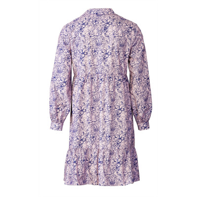 Střih Burda 5802, návod k šití: košilové šaty, nabírané šaty