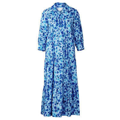 Střih Burda 5802, návod k šití: košilové šaty, nabírané šaty