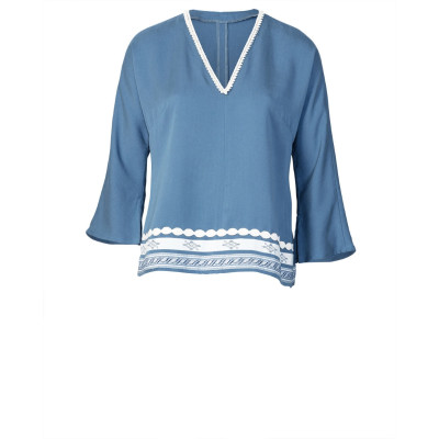 Střih Burda 5776, návod k šití: tunika, volná halenka 