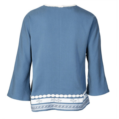 Střih Burda 5776, návod k šití: tunika, volná halenka 