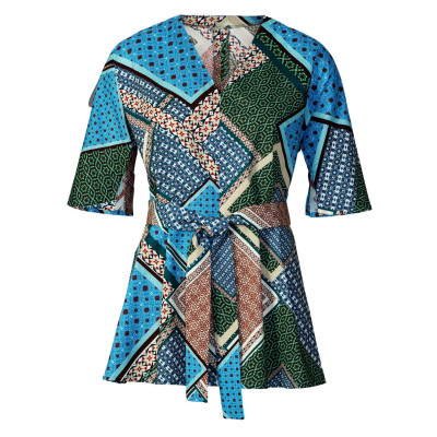 Střih Burda 5776, návod k šití: tunika, volná halenka 