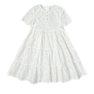 Střih Burda 9225, návod k šití: šaty s volánky pro dívky, krátké sako, bolerko