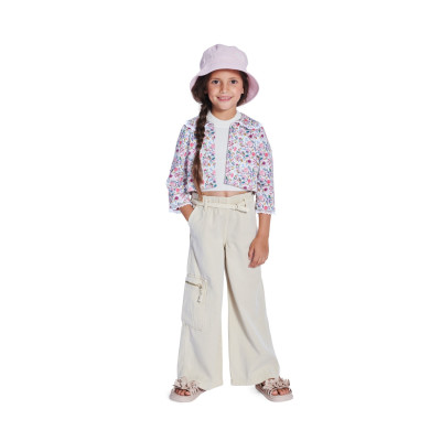 Střih Burda 9225, návod k šití: šaty s volánky pro dívky, krátké sako, bolerko