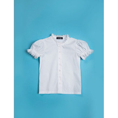 Střih Burda 9230, návod k šití: krojové šaty pro dívky, folklórní halenka, zástěrka