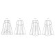 Střih Vogue 1987 culottes, kalhotová sukně, rozšířená sukně, midi sukně