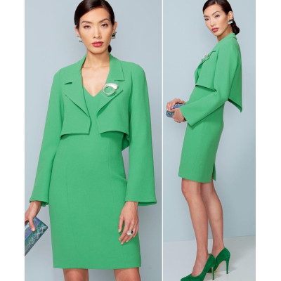 Střih Vogue 1536 pouzdrové švy, krátké sako, Tom and Linda Platt