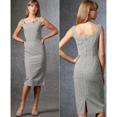 Střih Vogue 1673 pouzdrové šaty na ramínka