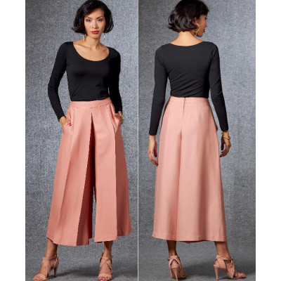 Střih Vogue 1685 kalhoty, kalhotová sukně